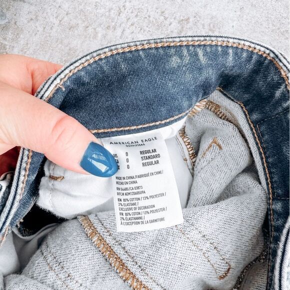 American Eagle Next Level Stretch High Rise Jegging Size 0 - Picture 8 of 9